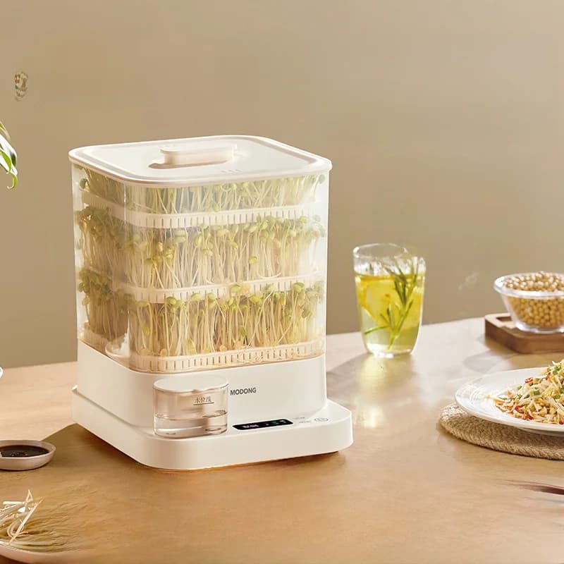 Elektrinis daigų augintuvas namams 1.5L 20W 3 sluoksnių