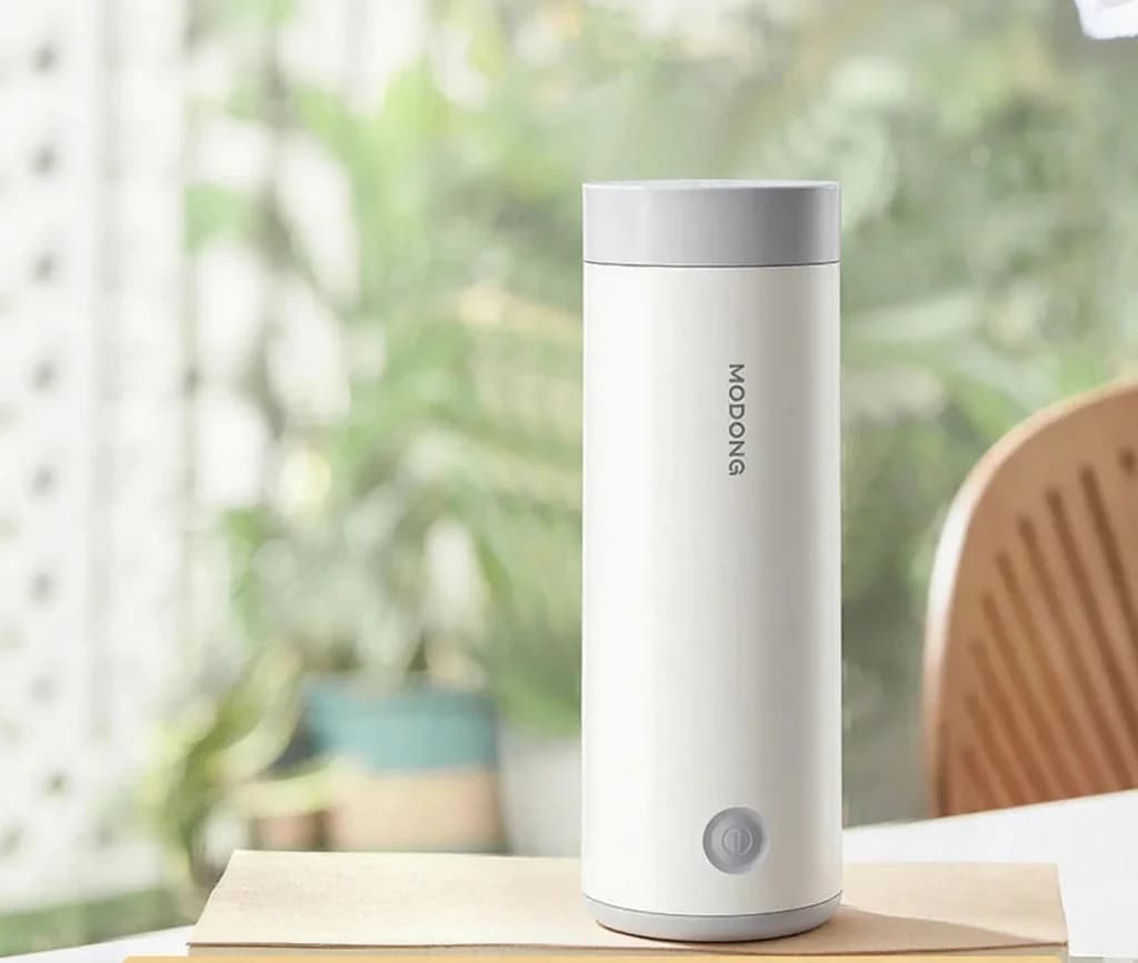 Nešiojamas elektrinis kaitinamas puodelis 304 nerūdijantis plienas 300ml 220V