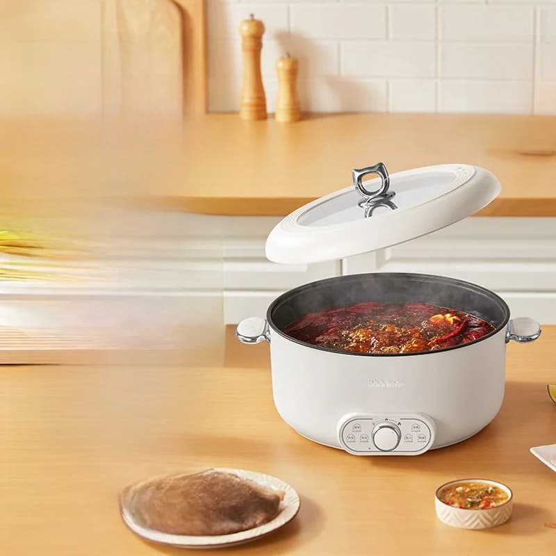 Elektrinis puodas 6L 7L 8L su garintuvu, 220V