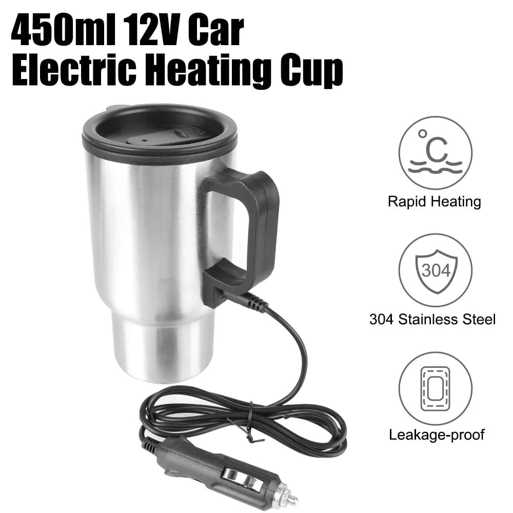 450ml 12V automobilinis elektrinis virdulys