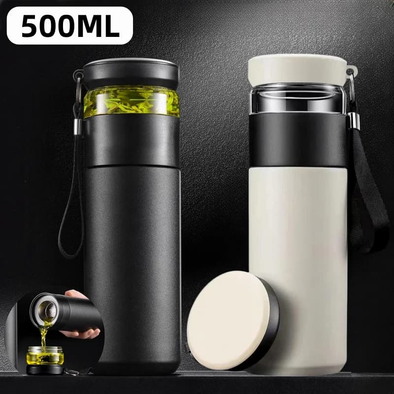 500 ml arbatos infuzoriaus vakuuminė gertuvė