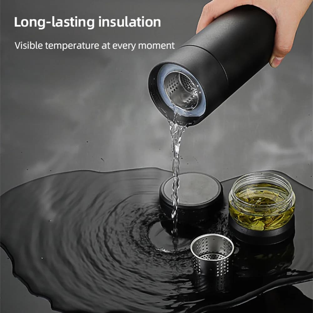 500 ml arbatos infuzoriaus vakuuminė gertuvė