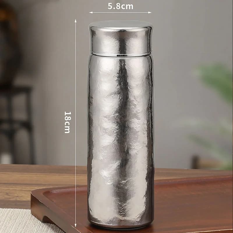 Grynasis titano termosas su filtru