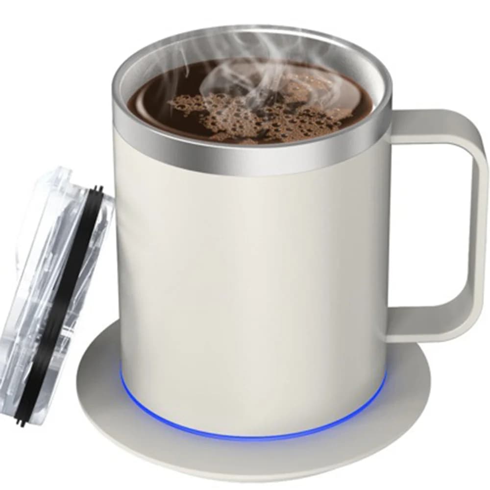 12oz USB šildomas kavos puodelis