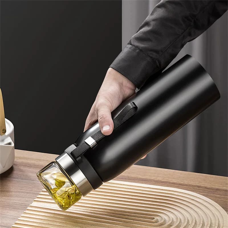 750ml/1100ml arbatos sietelio termosas