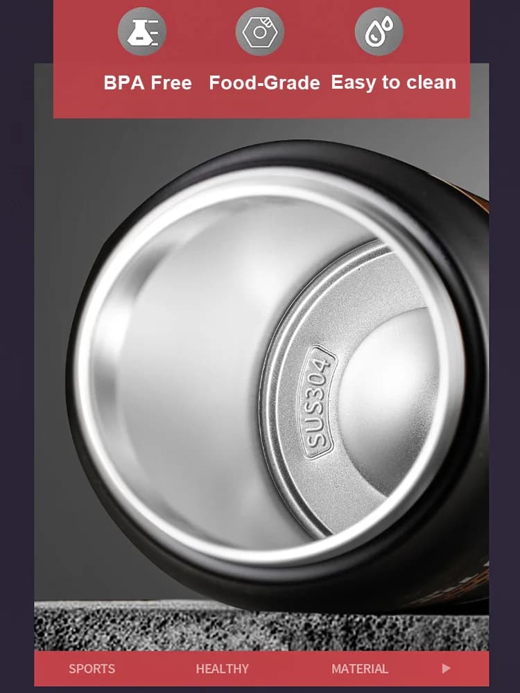 Lauko termosas su šiaudeliu 0.8-1.5L