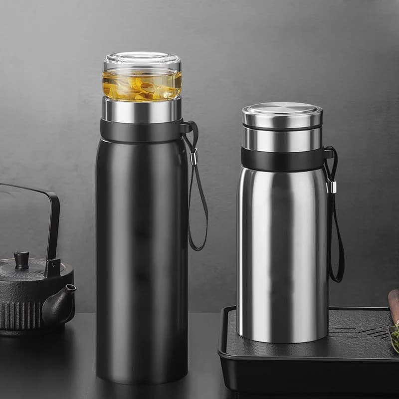 750ml/1100ml arbatos sietelio termosas